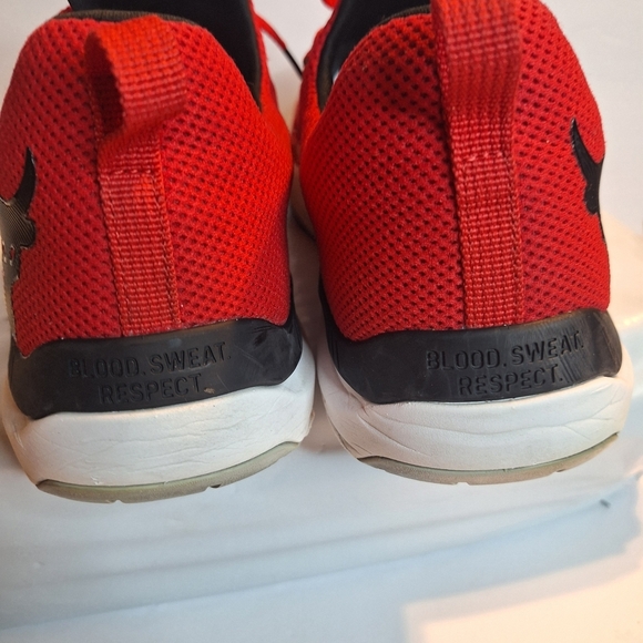 Under Armour Project Rock BSR 2 Men\'s Red Athletic Shoes. Size 11.5 main image 12